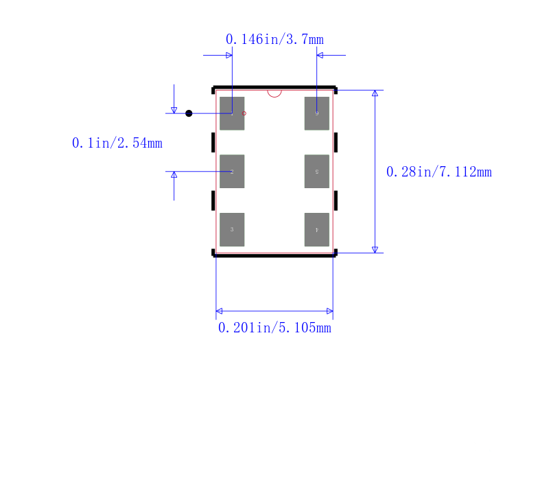 LMK61A2-100M00SIAT封装图