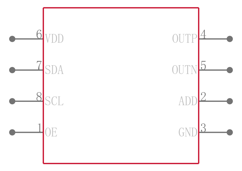 LMK61I2-100M00SIAT引脚图