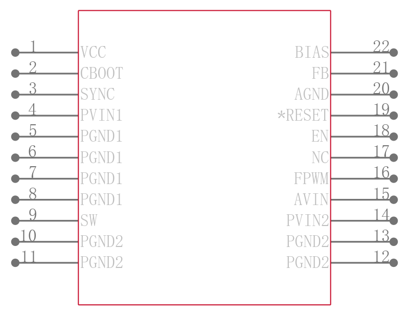 LM536253QRNLTQ1引脚图