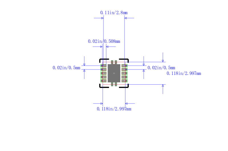 LM5166DRCT封装图