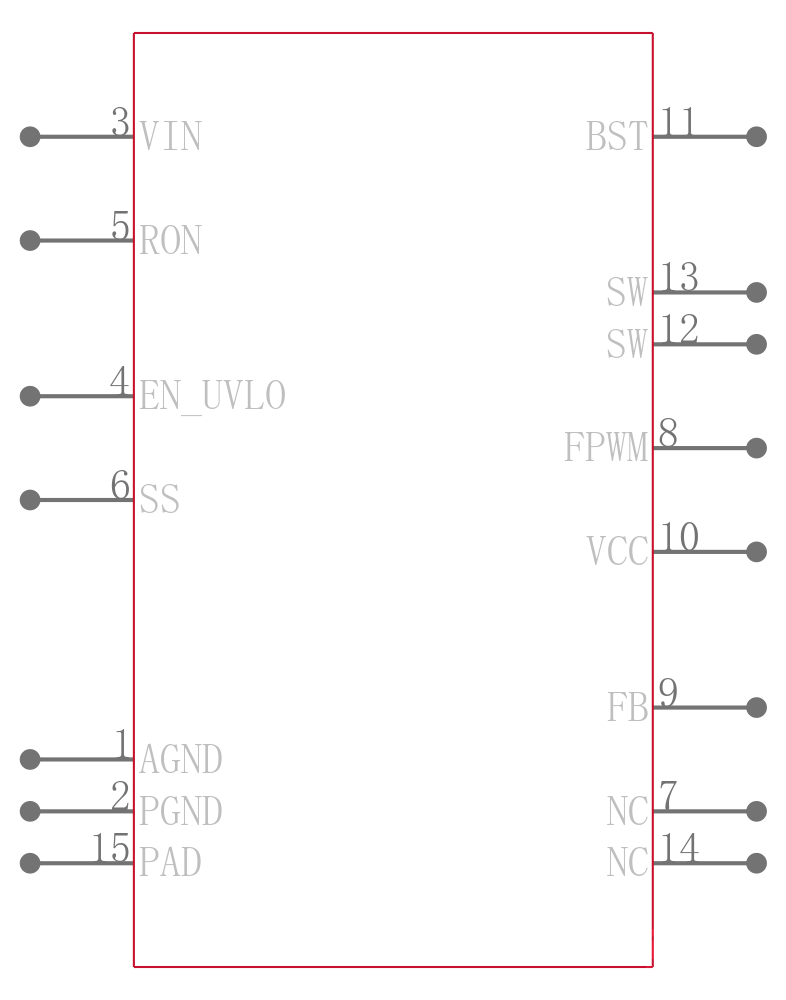 LM5161QPWPRQ1引脚图