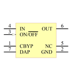 LP2992ILD-3.3/NOPB引脚图