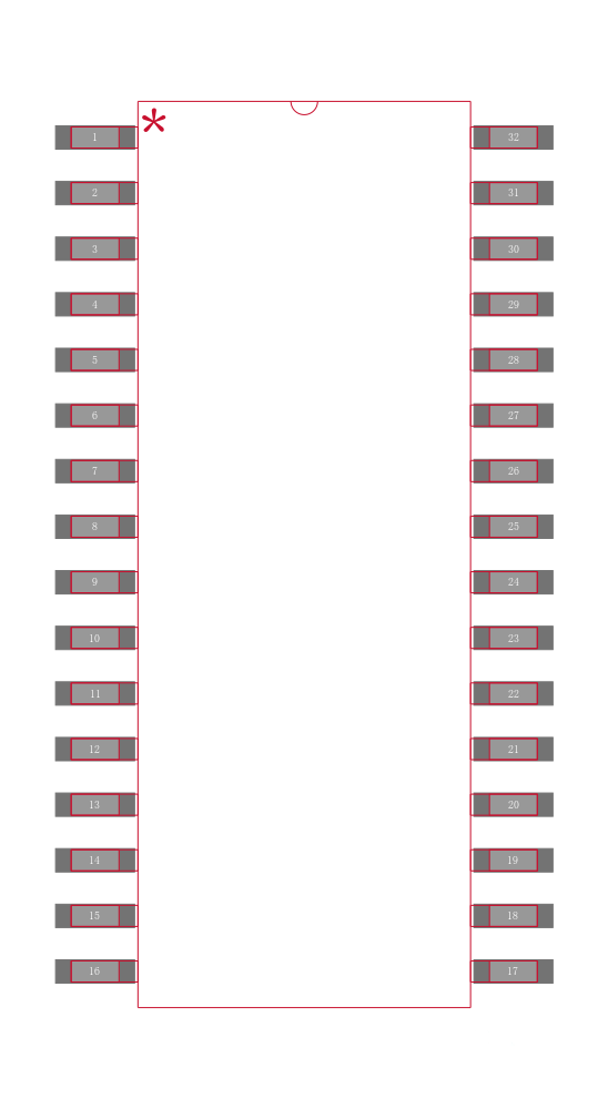 MFRC50001T封装焊盘图