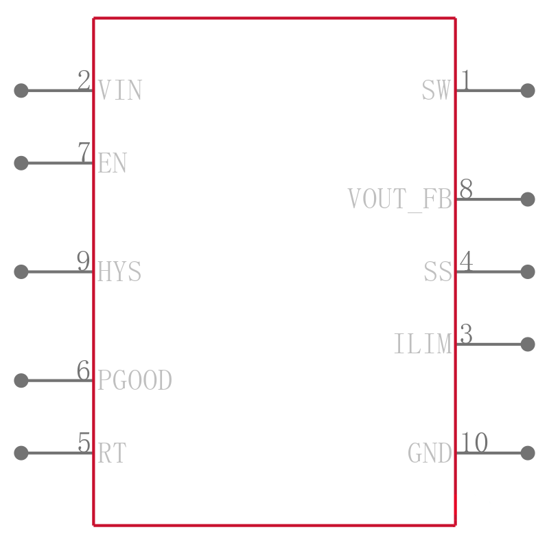 LM5165YQDGSRQ1引脚图