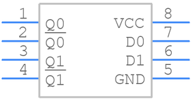 MC100EPT22DG引脚图
