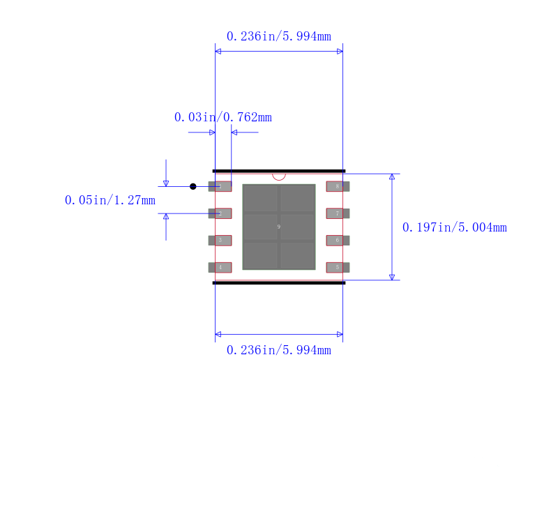 M25P40-VMP6TGB TR封装图