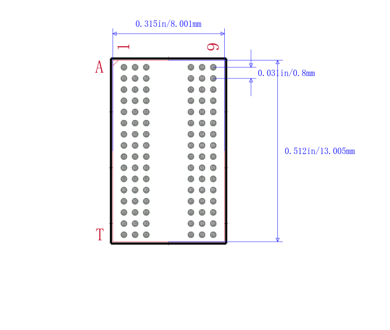 MT41K256M16HA-107G:E封装图