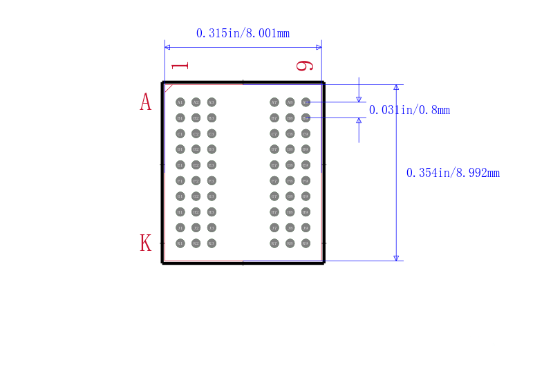 MT46H64M16LFBF-5 IT:B TR封装图