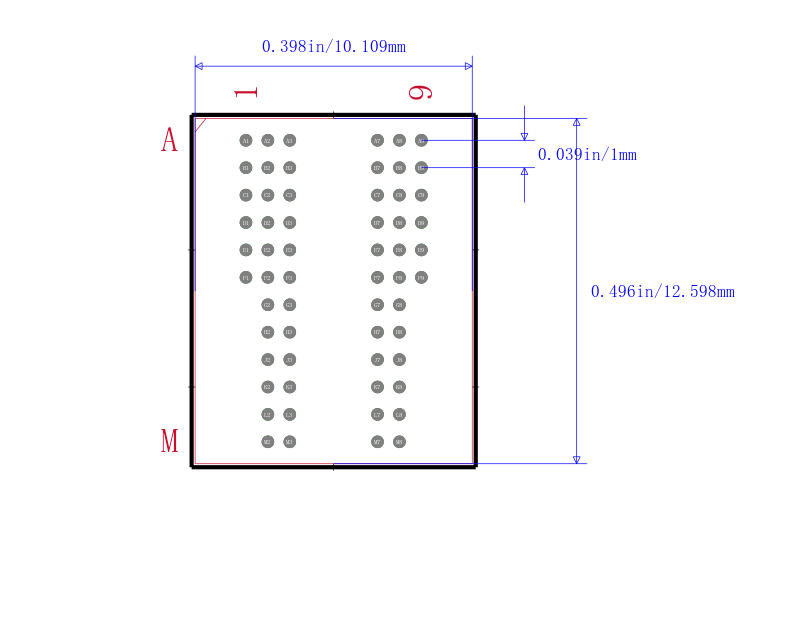 MT46V128M4FN-5B:D TR封装图