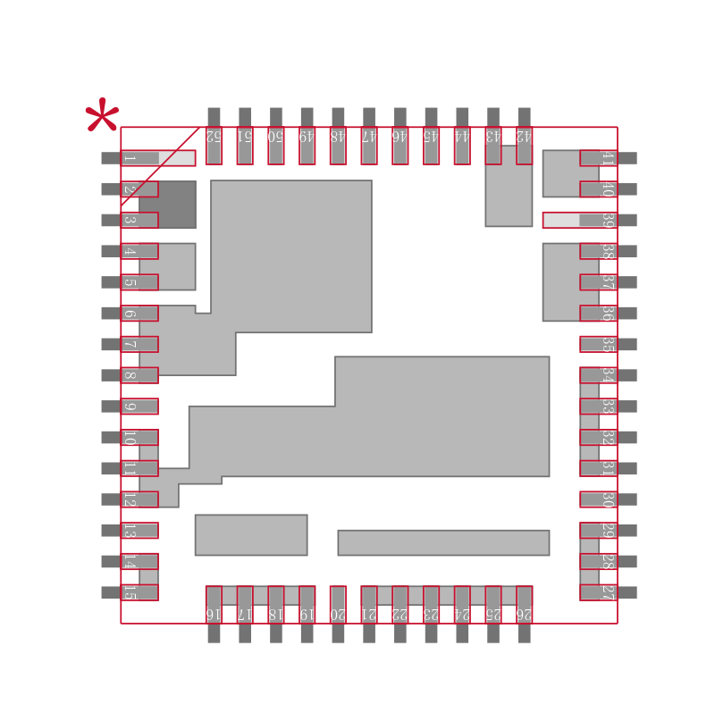 MIC45205-2YMP-T1封装焊盘图
