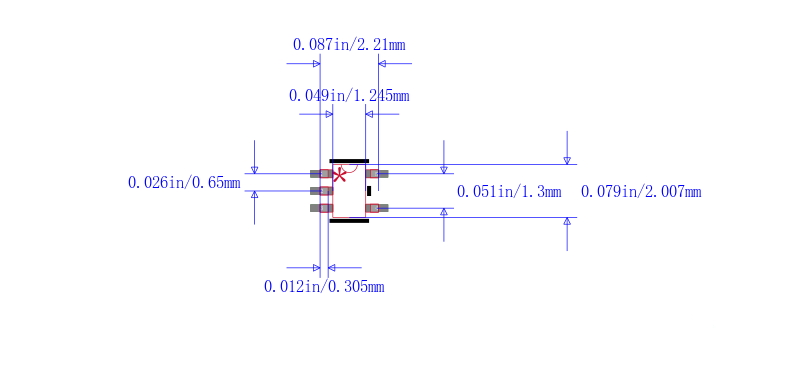 M74VHC1G126DFT2G封装图