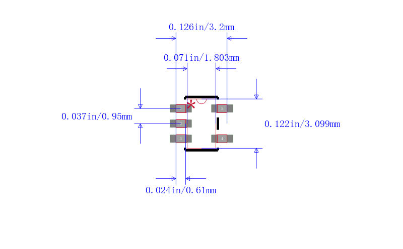 MCP9802A5T-M/OT封装图