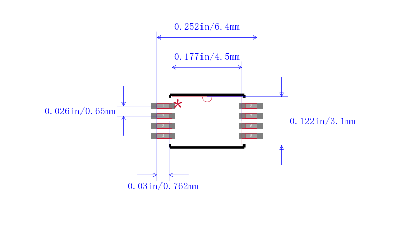 MCP9805T-BE/ST封装图