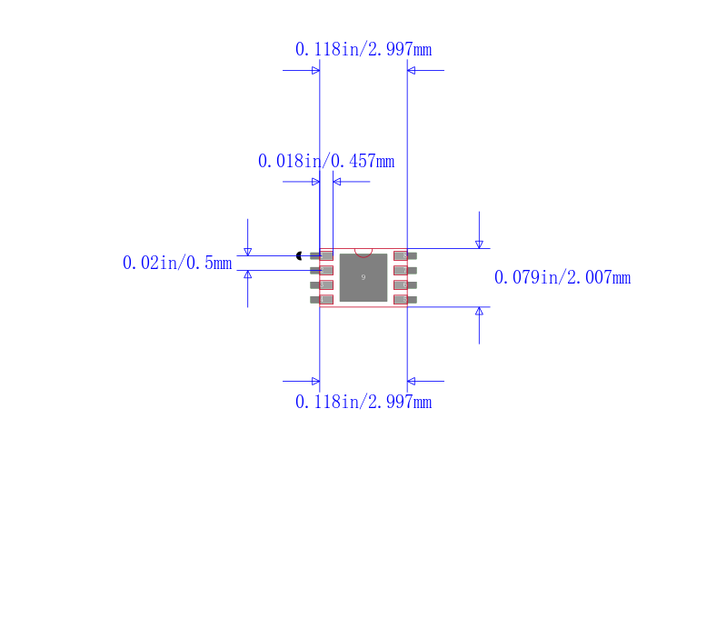 MCP98242T-BE/MNYBA2封装图