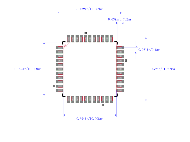 MK10DX64VLF5封装图