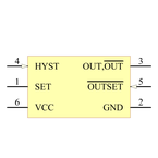 MAX6510CAUT+引脚图