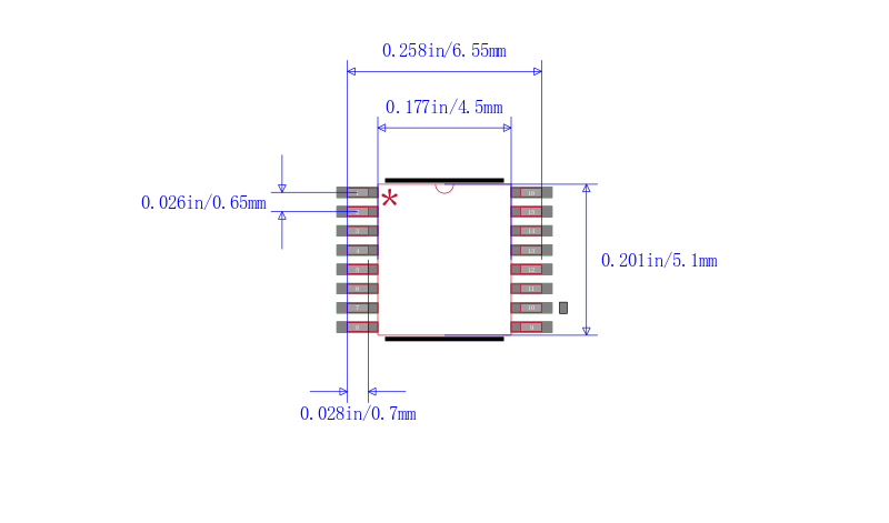 MAX3451EEUD+封装图