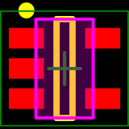 MCP1416T-E/OT封装焊盘图