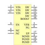 MCP16322T-330E/NG引脚图