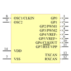 MCP25020T-E/SL引脚图
