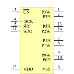 MCP4342-502E/ST引脚图
