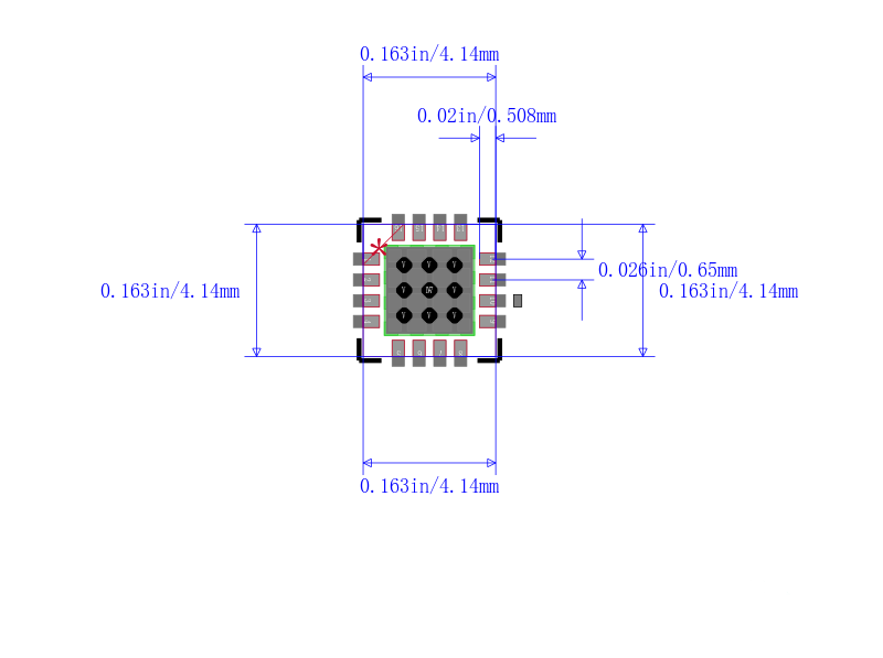 MSP430F2013IRSAT封装图