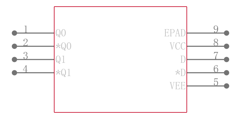 MC100LVEP11MNR4引脚图