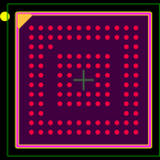 MSP430F5438AIZQWR封装焊盘图