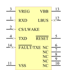 MCP2022-500E/P引脚图