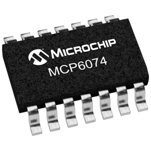 MCP6074T-E/SL