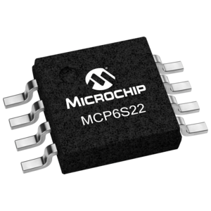 MCP6S22T-I/MS