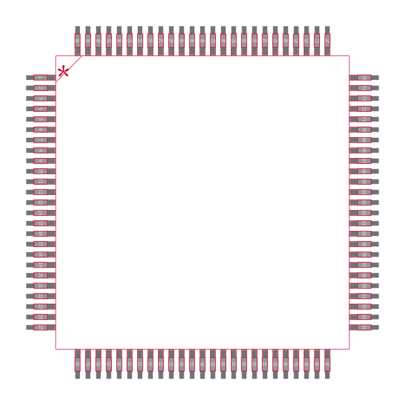 M30626FHPGP#U3C封装焊盘图