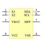 MCP79402T-I/MS引脚图