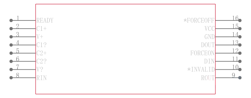 MAX3227EIDBG4引脚图