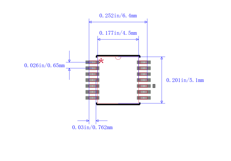 MCP4631T-502E/ST封装图