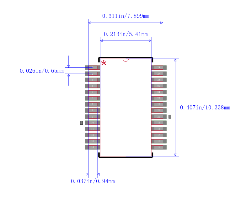 MIC2568-1YSM-TR封装图