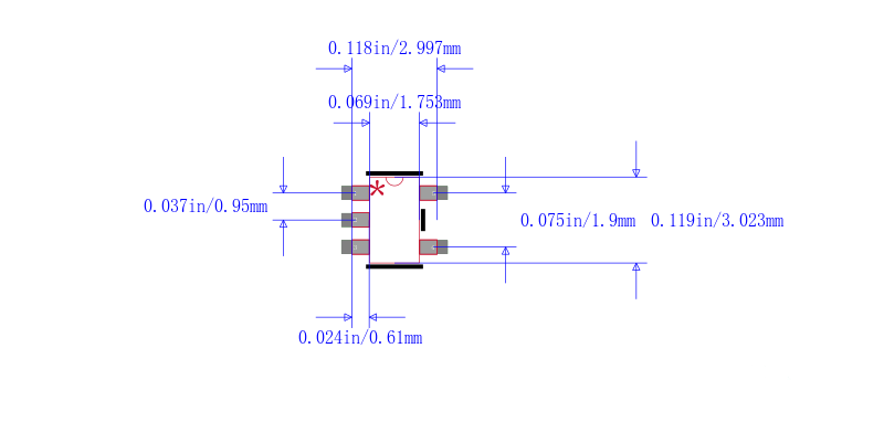 MIC5317-1.0YM5-T5封装图