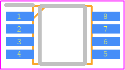 MCP6546-I/MS封装焊盘图
