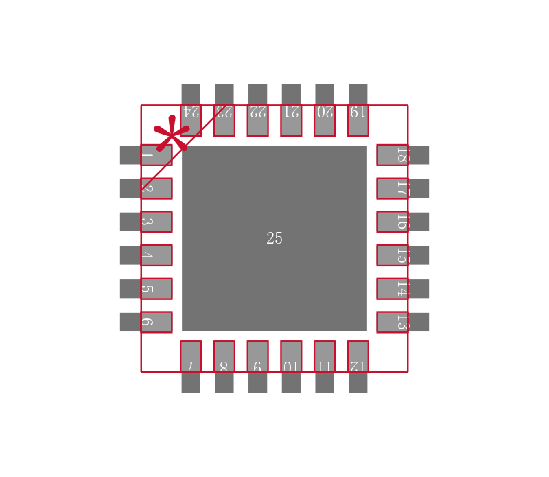 MIC3002GML-TR封装焊盘图