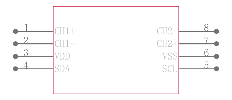 MCP3426A3T-E/SN引脚图