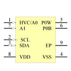 MCP4562T-503E/MF引脚图