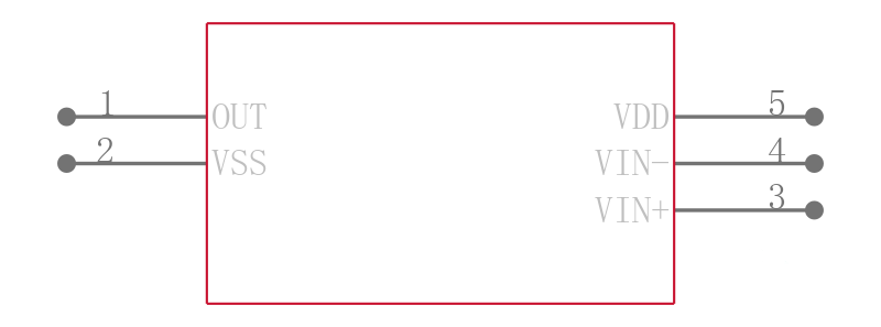 MCP6546RT-I/OT引脚图