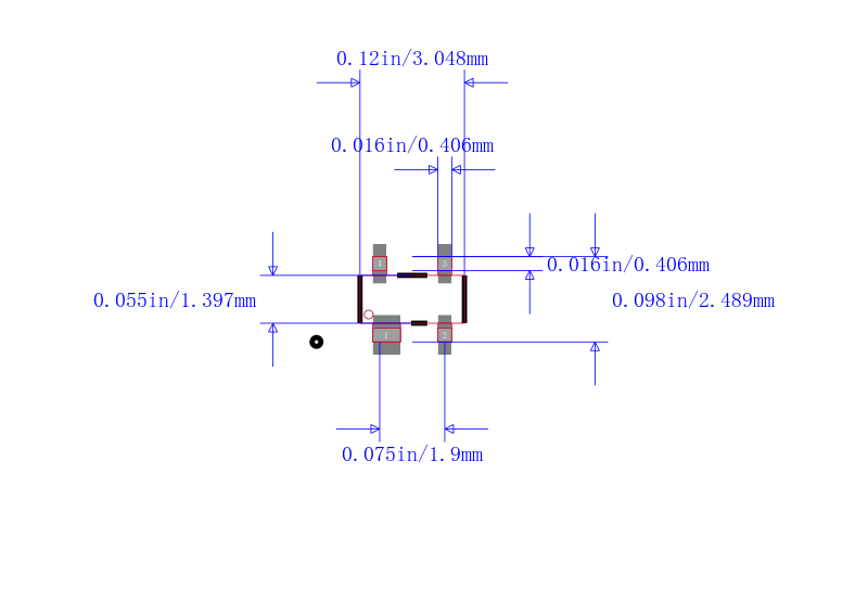 MIC5203-2.8YM4-TR封装图