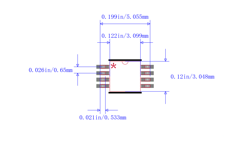 MIC5206-3.6YMM-TR封装图