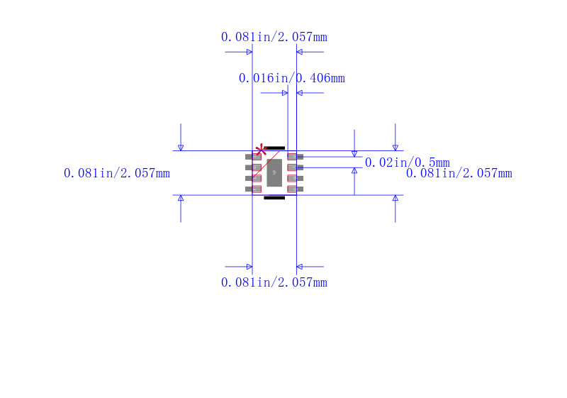 MIC5331-G4YMT-TR封装图