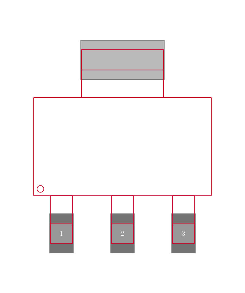 MCP1804T-3302I/DB封装焊盘图