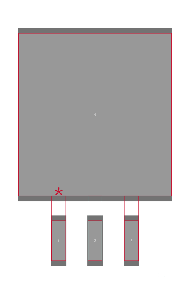 MCP1825S-2502E/EB封装焊盘图