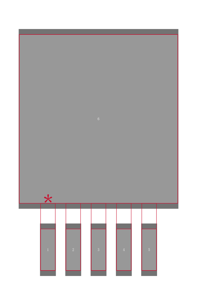 MCP1826T-0802E/ET封装焊盘图