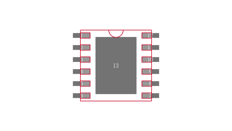 MIC23303YML-T5封装焊盘图