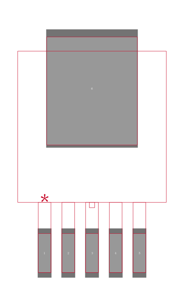 MIC5209-5.0YU-TR封装焊盘图